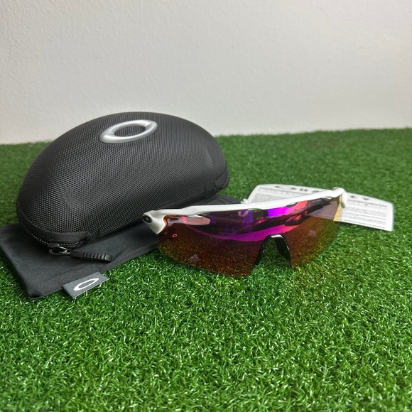 Oakley Radar EV Path Polished White Frame Prizm Lense - Picture 1 of 4